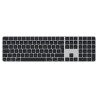 Magic Keyboard z Touch ID i polem numerycznym dla modeli Maca z układem Apple- Angielski (międzynarodowy) - czarna