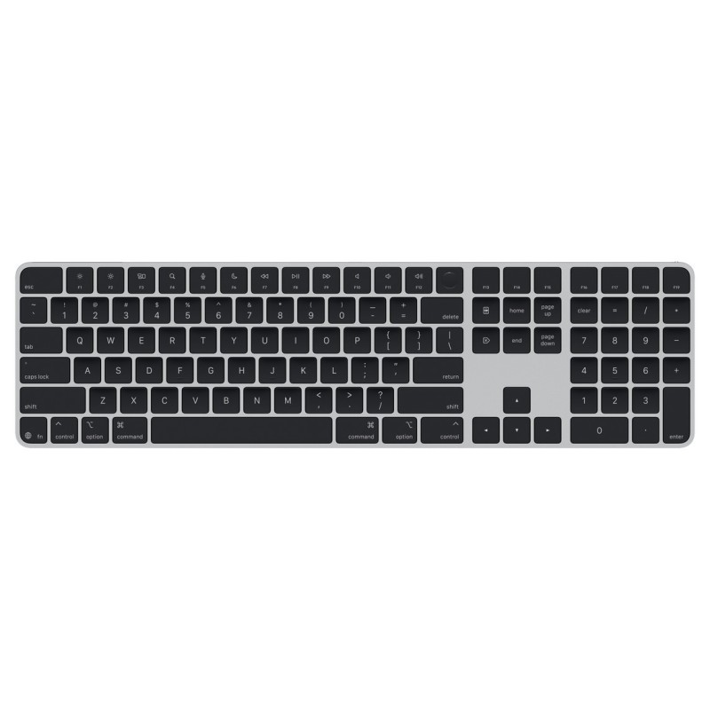 Magic Keyboard z Touch ID i polem numerycznym dla modeli Maca z układem Apple- Angielski US (amerykański) - czarna