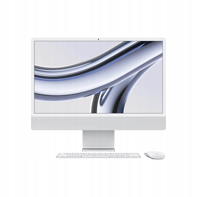 iMac 24" M3 8-CORE CPU 10-CORE GPU, 8GB, 256GB Srebrny