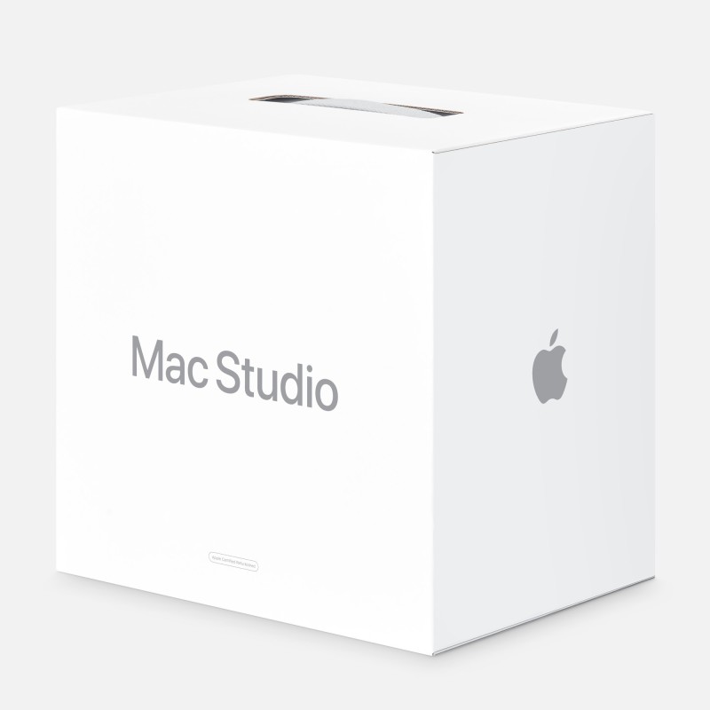 Apple Mac Studio M1 Ultra 20-CORE CPU  64-CORE GPU, 128GB RAM, 2TB SSD Srebrny