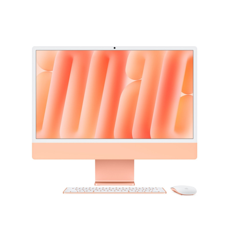 iMac 24" M4 10-CORE CPU 10-CORE GPU, 16GB, 256GB Pomarańczowy